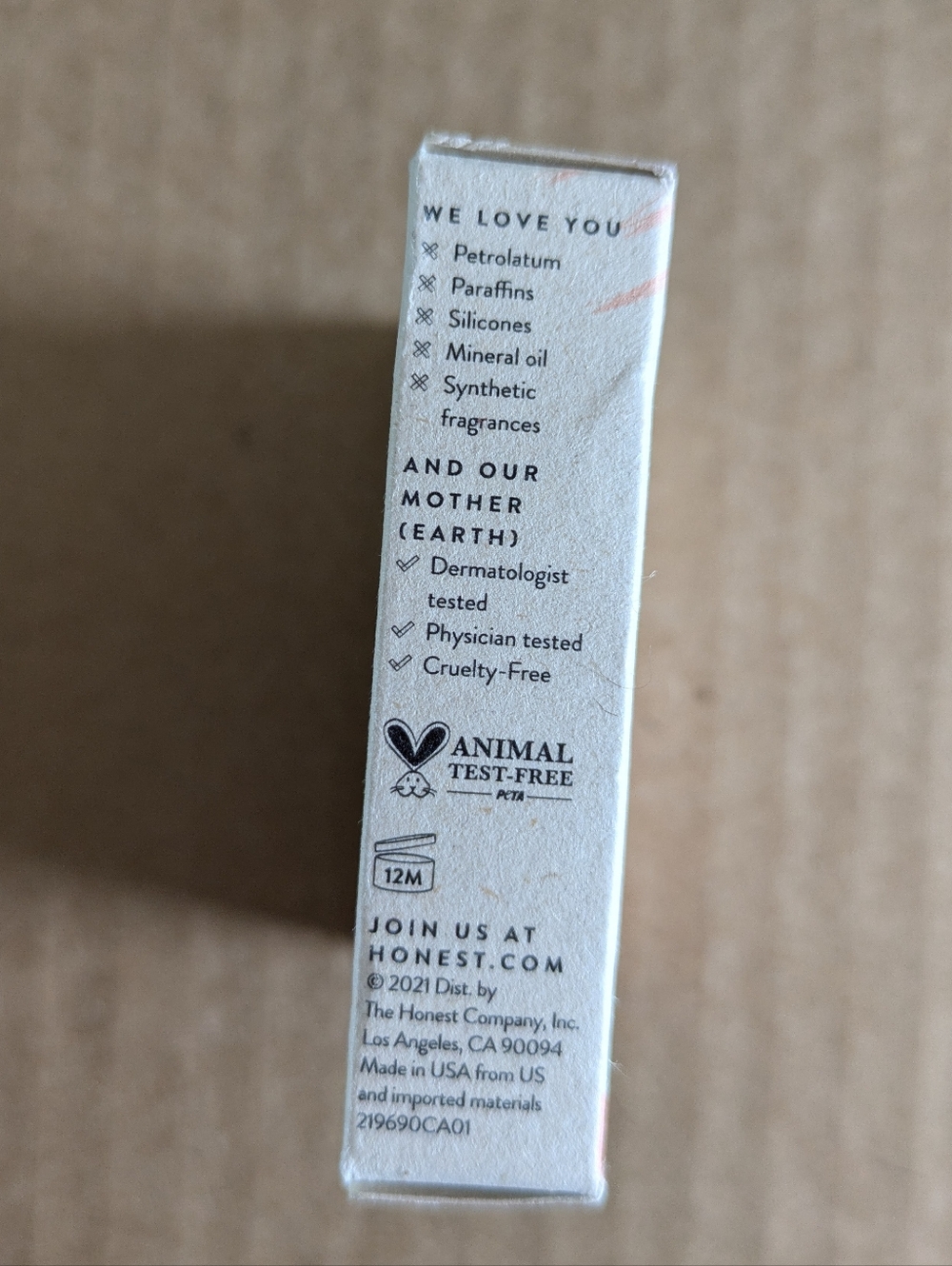Honest Beauty Creme Cheek + Lip Color 0.10 oz Rose Pink Cruelty Free - Picture 5 of 5